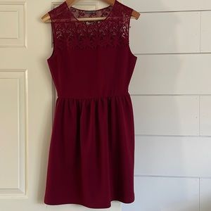 Halter top skater dress, size medium
